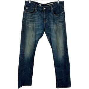 AG Adriano Goldschmied Geffen Slouchy Slim Men's Jeans (Missing Size Tag) Sz 38